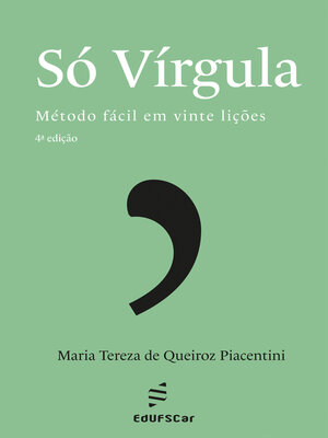 cover image of Só vírgula